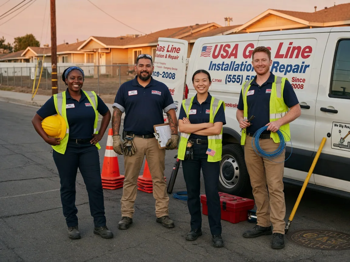 Gas Line Installation company in Bordelonville, LA